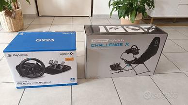 Playseat Challenge X + Logitech G923 (PS5/PC)