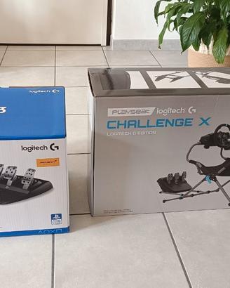 Playseat Challenge X + Logitech G923 (PS5/PC)