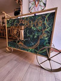 Carrello champagne  Perrier Jouet belle epoque 