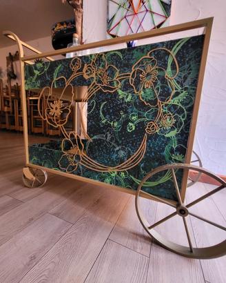 Carrello champagne  Perrier Jouet belle epoque 