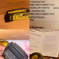 cintura Off-White Industrial Belt originale