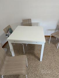 Tavolo allungabile Bianco