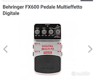 Pedale multi effetto