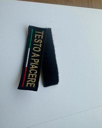 Ricamo Industriale Personalizzato | Patch Ricamate