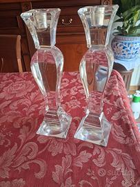 2 candelieri cristallo