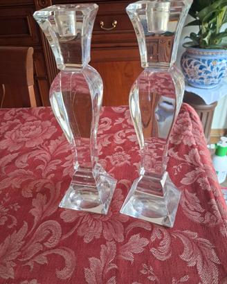 2 candelieri cristallo