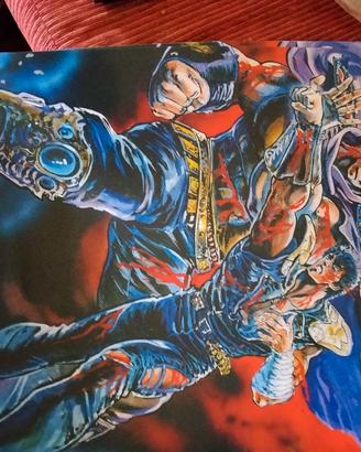 Poster Ken il guerriero  50x70 cm