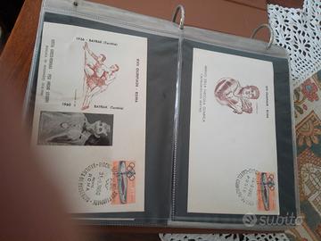 buste primo giorno olimpiadi Roma