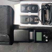 Flash a slitta più trigger 