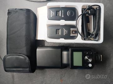 Flash a slitta più trigger 