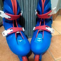 Roller, pattini con 4 rotelle per ragazzi nr 34-36