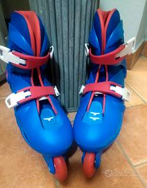 Roller, pattini con 4 rotelle per ragazzi nr 34-36