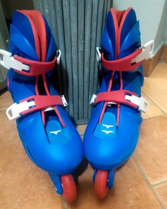 Roller, pattini con 4 rotelle per ragazzi nr 34-36