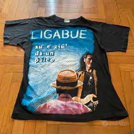 Maglietta ligabue tour su e giú da un palco