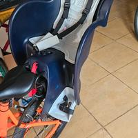Seggiolino posteriore bici per bimbi più supporto