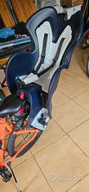Seggiolino posteriore bici per bimbi più supporto