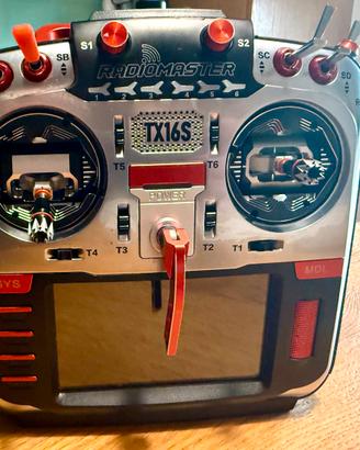 Radiomaster tx16s con Gimbal CNC AG01