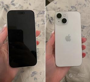 Iphone 15 128 giga batteria 89%