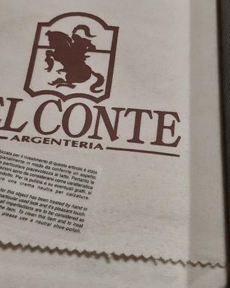 Cofanetto porta carte da gioco in pelle.  Dal Cont