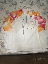 Tuta tedoforo olimpiadi Milano Cortina 2026 XXL