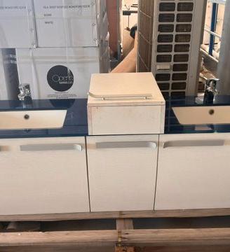mobile bagno con doppio lavabo