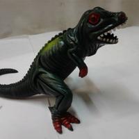 Dinosauro in gomma gioco anni 80