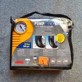 Kit Ripara e Gonfia Pneumatici Lampa 12V - Nuovo