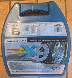 Catene da neve gruppo 6 Marca X9