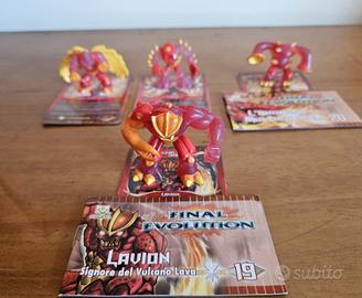 Gormiti Popolo del Vulcano Magma Final Evolution