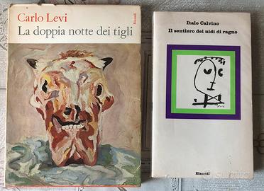 Lotto 2 libri classici Einaudi: Calvino + Levi