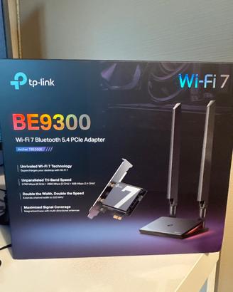 Scheda di rete Wi-Fi 7 PCIe Archer TBE550E