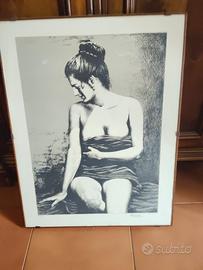 nudo femminile firmato tiratura 13/45
