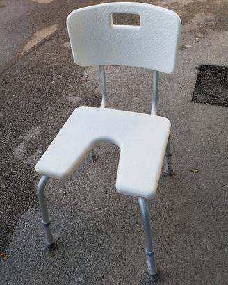 Sedia per doccia anziani/disabili