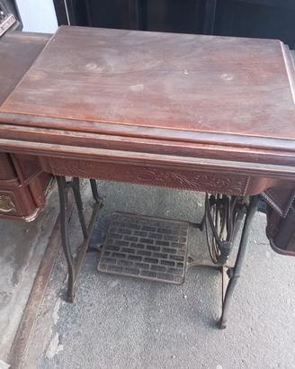 2Macchine cucire vintage WHEELER WISTON ventilator