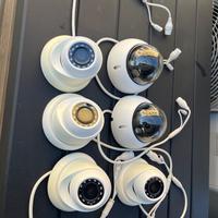 Sistema TVCC Dahua completo. NVR 16ChPOE +HD4T +6C