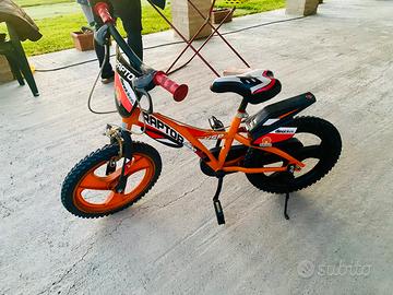MTB 16 pollici bambino 4/6 anni