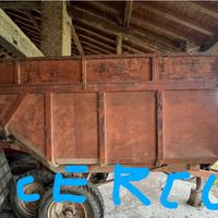 Rimorchio agricolo  un asse