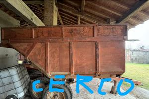 Rimorchio agricolo  un asse