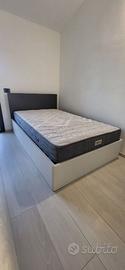 Letto contenitore - Una piazza e mezza - Doghe