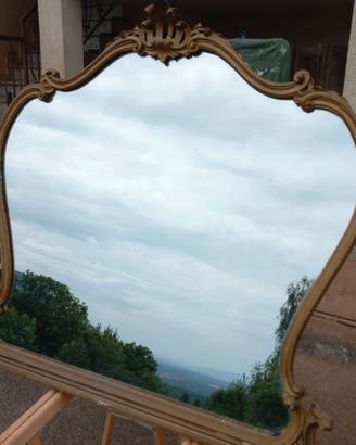 SPECCHIO ANTICO CON DORATURA