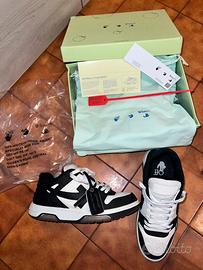 Off White Sneakers Black & White