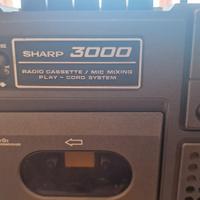 Radio cassette vintage Sharp