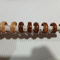 anelli in legno