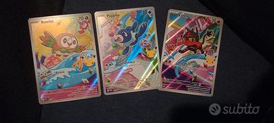 Carte pokemon primi compagni d'avventura