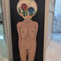 dipinto acrilico su tela