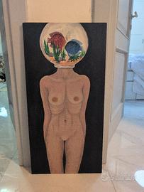 dipinto acrilico su tela