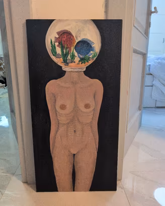 dipinto acrilico su tela