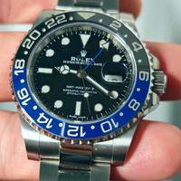 Rolex Gmt Batman MK1 11/2018 ITA 116710BLNR full