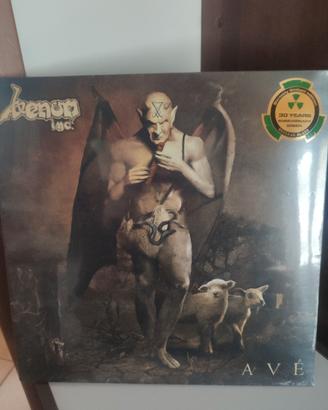 Venom Inc Ave vinile verde più poster autografato 