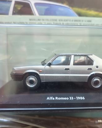 Modellino Alfa Romeo 33 1986 collezione Auto  papà